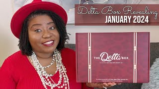 January 2024 Delta Box Revealing [upl. by Eiliab483]