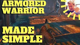 Sekiro  Armored Warrior Made Simple Senpou Temple Mt Kongo Shugendo [upl. by Lanna929]