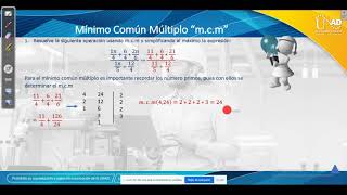 Tarea 1 Ejercicio 2  1 Aplicación del método del mcm [upl. by Sirob]