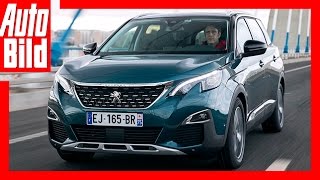 Peugeot 5008 2017  Erste Fahrt im großen FranzosenSUV  Review  Test [upl. by Hiro]