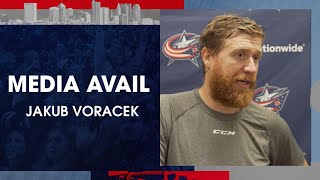 Jakub Voracek Update [upl. by Akzseinga]