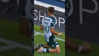 Primer GOL en Primera División de Tahiel Jiménez 😇 santoslaguna ligamx tahiel necaxa [upl. by Grimes]