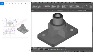 TurboCAD 2021 3D Modeling Tutorial For Beginner COMPLETE [upl. by Kissiah]