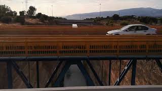 Corinth canal in Greece in October [upl. by Kahler]