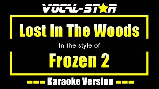 Lost In The Woods  Frozen 2  Karaoke Song With Lyrics [upl. by Dermot]