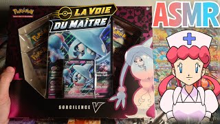 ASMR Coffret Pokemon Sorcilence V  La Voie du Maître 💤 [upl. by Aissej]