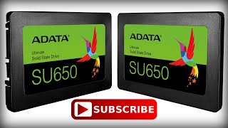 ADATA Ultimate SSD  SU650  ASU650SS240GTR  240GB  3D NAND  25  SATA III  Emag Unboxing [upl. by Hras]