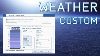 FSX Weather Settings WalkThough  Custom Weather  Tutorials [upl. by Allehcim]