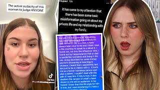 Tik Toker EXPOSED for making her dad homeless [upl. by Lolly]