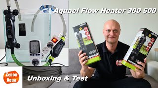 Aquael Flow Heater 300  500 W grzałka przepływowa do akwarium  Unboxing amp Test [upl. by Cordey759]