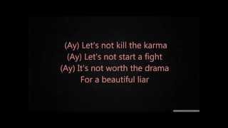 Beautiful Liar Beyonce and Shakira Official Lyrics Video [upl. by Ahsakal]