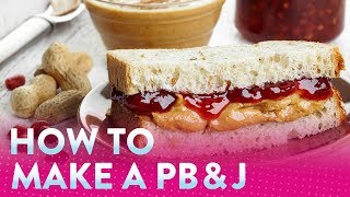 How to Make a PBampJ  Foodcom [upl. by Leahcimnaj]