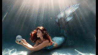 RELAXING MERMAID SWIMMING UNDERWATER [upl. by Sardse]