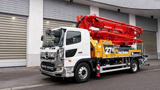 Putzmeister M274 Concrete Pump on the road to Japan [upl. by Rori]