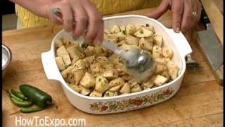 Healthy Italian Oven Roasted Potato Best Oven Roasted Potato Recipe [upl. by Atteuqehs731]