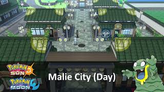 Miharks Best VGM 0303  Pokémon Sun  Moon  Malie City Day [upl. by Audrye]