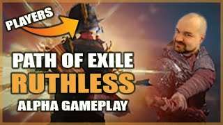 ZIGGYD vs Path of Exile RUTHLESS Hardmode  Alpha Gameplay  Day 1 Highlights [upl. by Pournaras32]