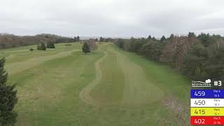 The Millbrook Golf Club 3rd Hole Spring Flyover [upl. by Domel]