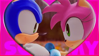 A SonAmy Love Story Unforgettable Valentine Special  Sonic Blender Animation  2023  4KHD [upl. by Melcher664]