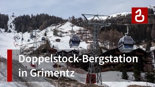 Die DoppelstockSeilbahn GrimentzBendolla  Val dAnniviers [upl. by Ejroj268]