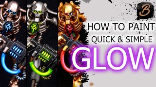 HOW TO PAINT GLOW EFFECTS A StepByStep Guide [upl. by Dehsar]