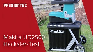 Makita Häcksler UD2500 Test [upl. by Faina]