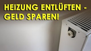 Heizung entlüften ohne Schlüssel [upl. by Willyt254]