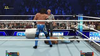 WWE AJ Styles vs Carmelo Hayes SmackDown Full Match [upl. by Indyc]