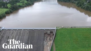 Dam at Whaley Bridge in Peak District threatens to burst [upl. by Jody]