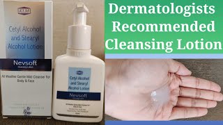 Nevsoft Cleansing Lotion Review  Cetyl Alcohol amp Stearyl Alcohol 🧴 Reduce PimpleAcne [upl. by Marcelline110]