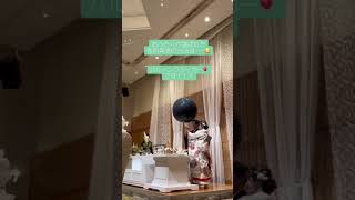 結婚式サプライズ演出性別発表ジェンダーリビール結婚式演出 [upl. by Annoyik]