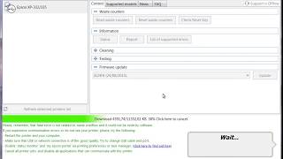 Epson printers Firmware Downgrade  regular mode [upl. by Stag]