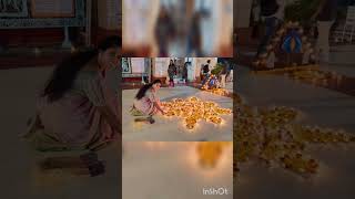 Diwali celebration in rk math temple 🛕 ✨️ 🙌 😍 viralvideo ytshorts subscribe 🙏🙏🙏🙏 [upl. by Merri]