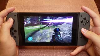 Playing Halo MCC On A Nintendo Switch [upl. by Oberstone]