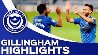 Highlights Portsmouth 40 Gillingham [upl. by Urissa]