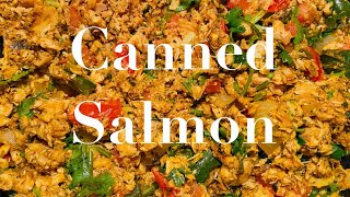 Salmon Recipe  Canned Salmon Recipe  30 Minute Meals  Delicious  Sarika R [upl. by Binnings]