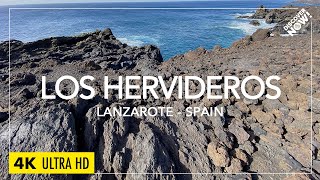 Los Hervideros Lanzarote 4K [upl. by Yelwah246]