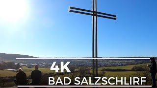 Bad Salzschlirf Stadtbesuch  Hessen  4K  Rundgang [upl. by Wendell97]