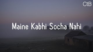 Maine Kabhi Socha NahiLyrics  Hindi Christian Song  RubinaampRajat  Christ the band [upl. by Freida]