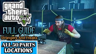 GTA 5 All 50 Spaceship parts Locations Full Guide 2021 [upl. by Azmuh]