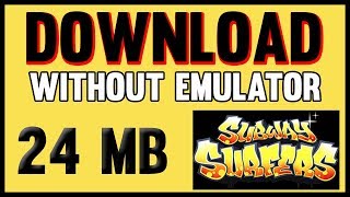 How To Download Subway Surfers Game in PC Without Emulator [upl. by Fulcher]