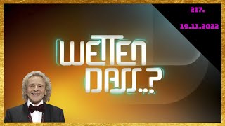 WETTEN DASS 19112022 217 [upl. by Nadia]