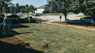 How to Sod A Lawn w Scotts® ProVista™ Kentucky Bluegrass Sod  CUSTOM Personalized Lawn Care [upl. by Sileray]