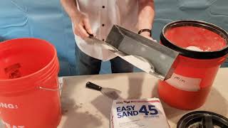 Mixing EZ Sand 45 Minute Compound [upl. by Laet]