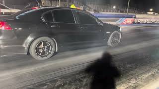 Pontiac g8 Gt Cammed vs Cadillac CTS V3 14 Racing [upl. by Haidadej]