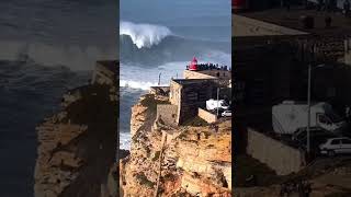 PEDRO SCOOBY em uma das maiores ondas da história de Nazaré  EPIC BIG WAVE [upl. by Mollee]