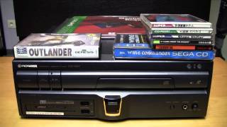 THE PIONEER CLDA100 LASERACTIVE PART1  a review by the RETRO GAMBLER [upl. by Kit206]