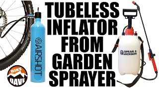 Make a Tubeless Tyre Inflator  DIY Airshot Air Tank [upl. by Ahsoek]