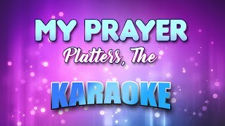 Platters The  My Prayer Karaoke amp Lyrics [upl. by Alene]