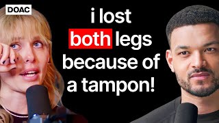 Shocking TRUE Story “I Lost Both Of My Legs Because Of A Tampon” Health Warning  Lauren Wasser [upl. by Lyudmila]